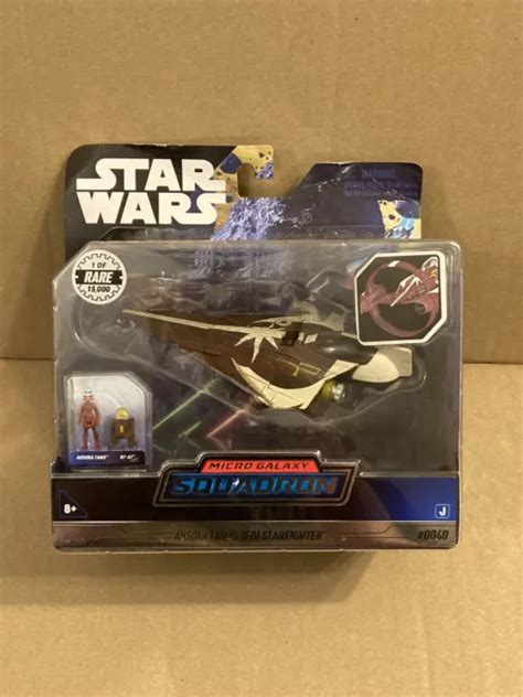 STAR WARS MICRO Galaxy Squadron Ahsoka Tano S Jedi Starfighter Chase 1