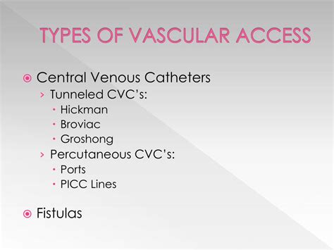 Ppt Vascular Access Devices Powerpoint Presentation Free Download