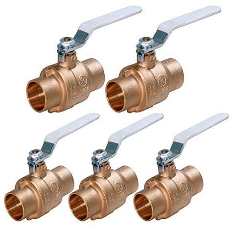 Midline Valve C Nl Premium Full Port Ball Valve Brass X In