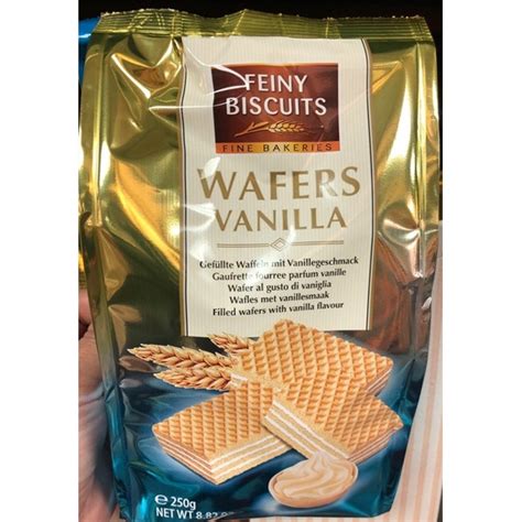 Feiny Biscuits Wafer Vanilla Flavour G Shopee Philippines