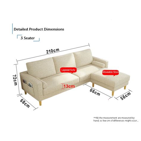 L Shaped Sofa Dimensions Cm | Awesome Home