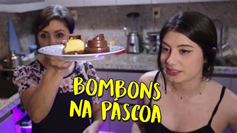 Yayah e Sensei fazendo Bombons na Páscoa Live Culinária EP 5