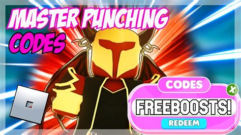 New Roblox Master Punching Simulator Codes All Update