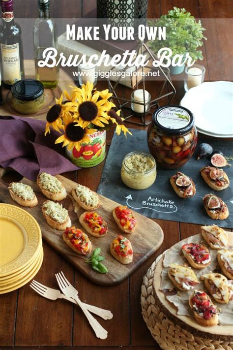 Entertaining Make Your Own Bruschetta Bar Artofit