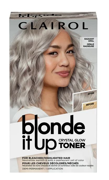 Clairol Blonde It Up Semi Permanent Crystal Glow Toner Radiant Opal 1