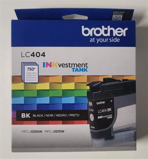 Brother Lc Inkvestment Black Standard Yield Ink Cartridge Exp