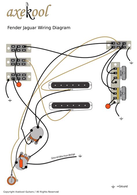 Fender Jaguar Wiring Diagram And Fitting Instructions