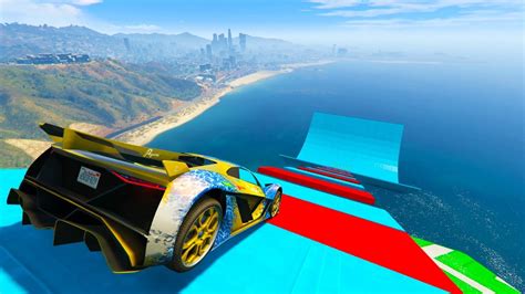 Super Salto Gigante Carrera Gta V Online Gta Online Youtube