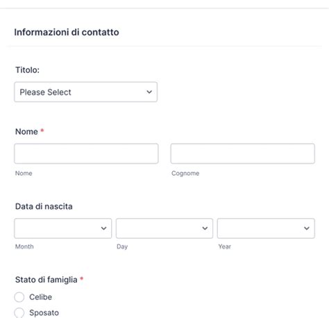 Modulo Richiesta Di Prestito Template Modulo Jotform