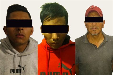 SSC Puebla Detiene A 3 Hombres Por Robo A Negocio De Ropa Y Calzado