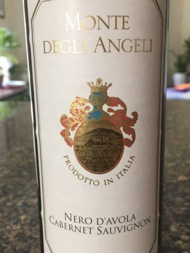 Monte Degli Angeli Nero D Avola Cabernet Sauvignon Vivino US