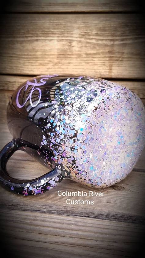 Shhh Opal Glitter Coffee Mug Eventeny