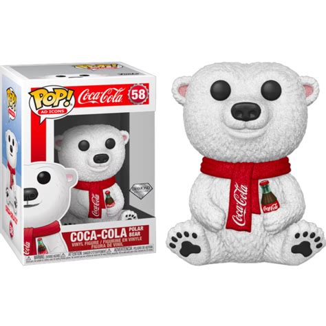 Funko POP AD Icons Coca Cola Polar Bear Diamond Collection 58