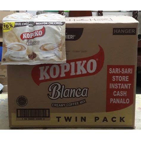 Kopiko Blanca Creamy Coffee Mix Twin Pack X G Box Pcs