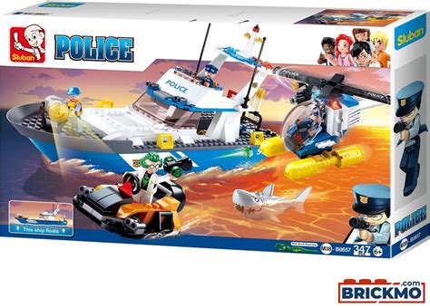 Sluban Police Polizeiboot M38-B0657 | TRUCKMO Truck Models – Your Truck ...