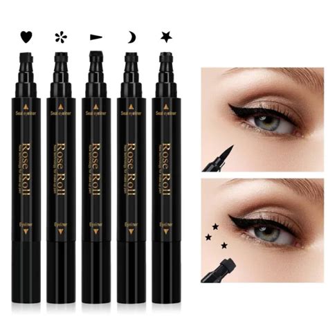 Bevy 2 In 1 Double Headed Stamp Seal Waterproof Eyeliner Pen Long