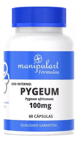 Pygeum Africanum 100mg 60 Cápsulas Parcelamento sem juros