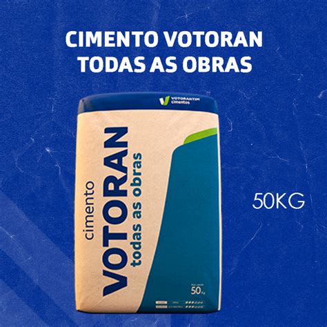 Cimento Votoran Todas As Obras Kg Max Mohr