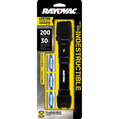 Shop Rayovac 200 Lumens Led Handheld Battery Flashlight at Lowes.com