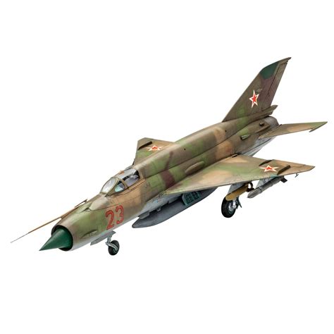 Macheta Aeromodele De Construit Zvezda Soviet Fighter Mig 21Bis