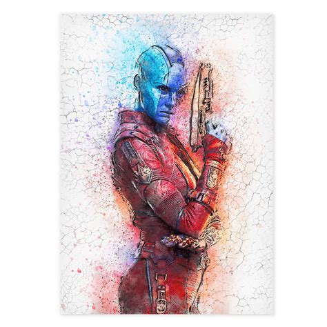 Buy Nebula Guardians of the Galaxy Art Print, Marvel Nebula Movie ...