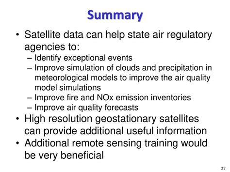 Use Of Satellite Data For Georgias Air Quality Planning Activities Tao