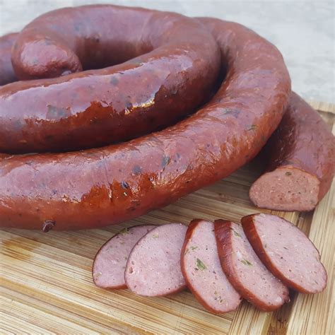 How To Make Smoked Sausage Make Cuts At About Half A Finger