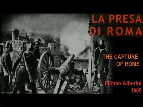 La Presa Di Roma The Capture Of Rome Filoteo Alberini 1905 Italian