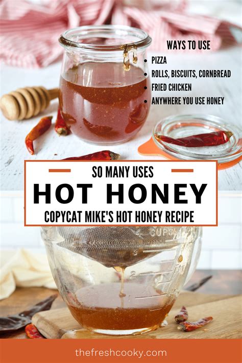 Easy Hot Honey Recipe • The Fresh Cooky