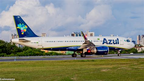 Azul Airlines A Neo Pr Yru Speeding Up Rwy Sbrf Recife Flickr