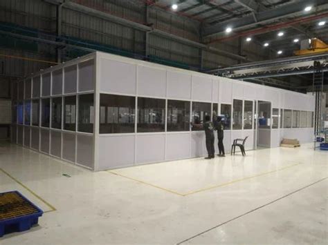 Glass White Aluminium Office Partition At Rs 150 Sq Ft In Pune ID