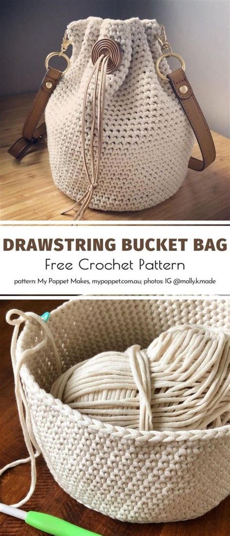 Stylish Crochet Bucket Bags Ideas And Free Patterns Crochet