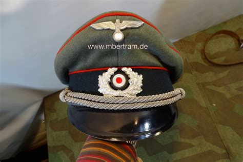 Wehrmacht Artillerie Offiziers Schirmm Tze Uniformen Carl Derwig