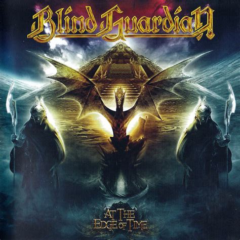 Car Tula Frontal De Blind Guardian At The Edge Of Time Portada