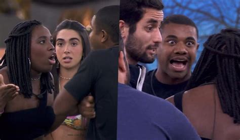 Davi Leidy E Yasmin Protagonizam Maior Briga Do Bbb Ap S Sincer O