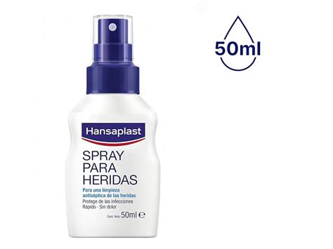 Hansaplast Spray para Heridas limpiador antiséptico mediante