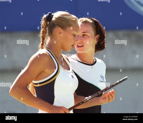 Martina Hingis Anna Kournikova V Eva Melicharova Julio Fotograf As E