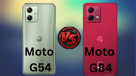 Motorola Moto G54 Vs Motorola Moto G84 Comparison YouTube