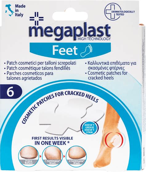 Megaplast Flasteri Za Ispucale Pete 6 Kom Trajno Povoljna Online