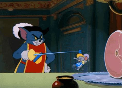 Tom And Jerry Cartoon  Tom And Jerry Cartoon Fencing Discover And Share S