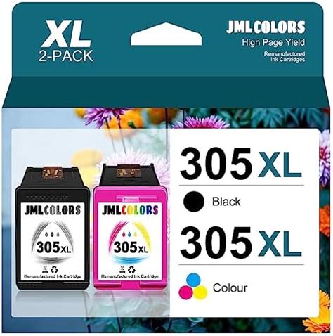 HP 6ZA94AE 305XL High Yield Original Ink Cartridges Black Tri Color