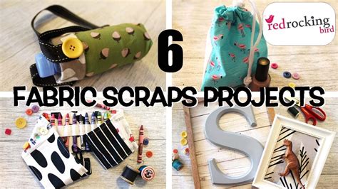 Sewing Projects Using Fabric Scraps Beginners Simple Quick Youtube