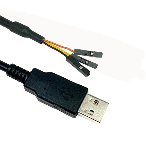 Usb To Ttl Serial Cable 5v 3 Pin Rx Tx Gnd Female Socket Header Uart Ft232 Chip