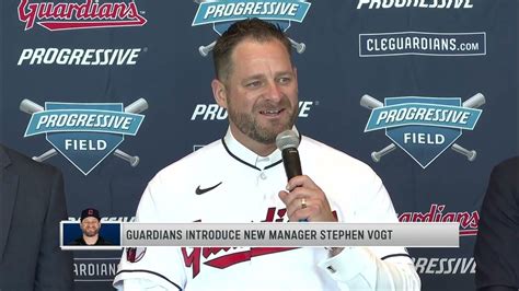 Cleveland Guardians Introduce New Manager Stephen Vogt Full Press Conference Youtube