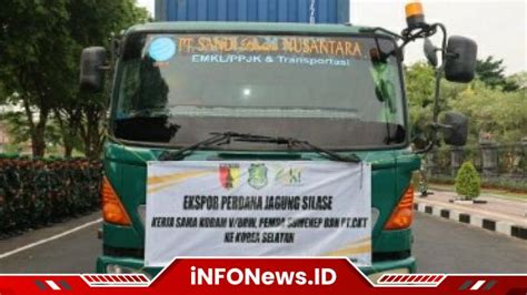 Jagung Silase Binaan Kodam Brawijaya Tembus Pasar Korea Selatan