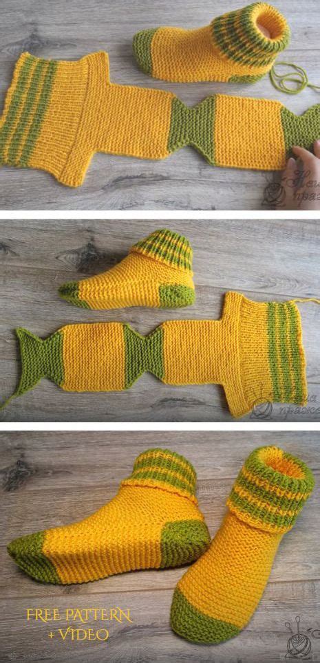 Two Needle Socks Free Knitting Pattern Sock Knitting Patterns