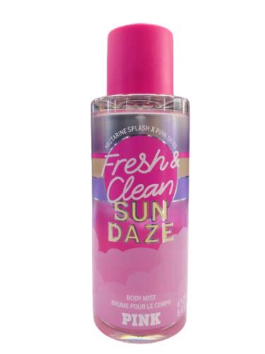 Victorias Secret Pink Fresh And Clean Sun Daze Fragrance Body Mist Spray