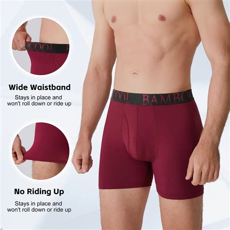 Snapklik Bamboo Cool Mens Underwear Boxer Briefs Pack