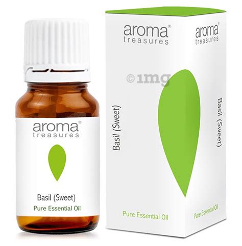 Aroma Treasures Basil Sweet Pure Essential Oil Buy Bottle Of 100 Ml Oil At Best Price In