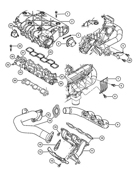 Visual Guide Engine Diagram Of The 2004 Chrysler Pacifica